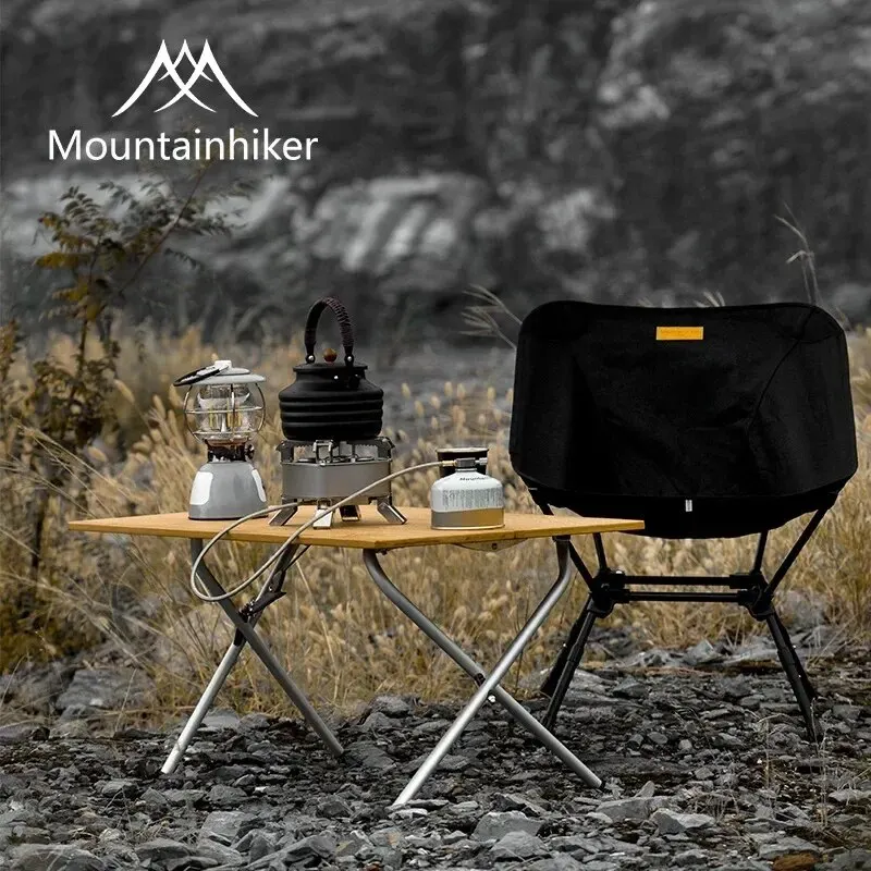 MOUNTAINHIKER 2/3 Bamboo Foldi - Outdoor Camping Table With Storage reseña y precio