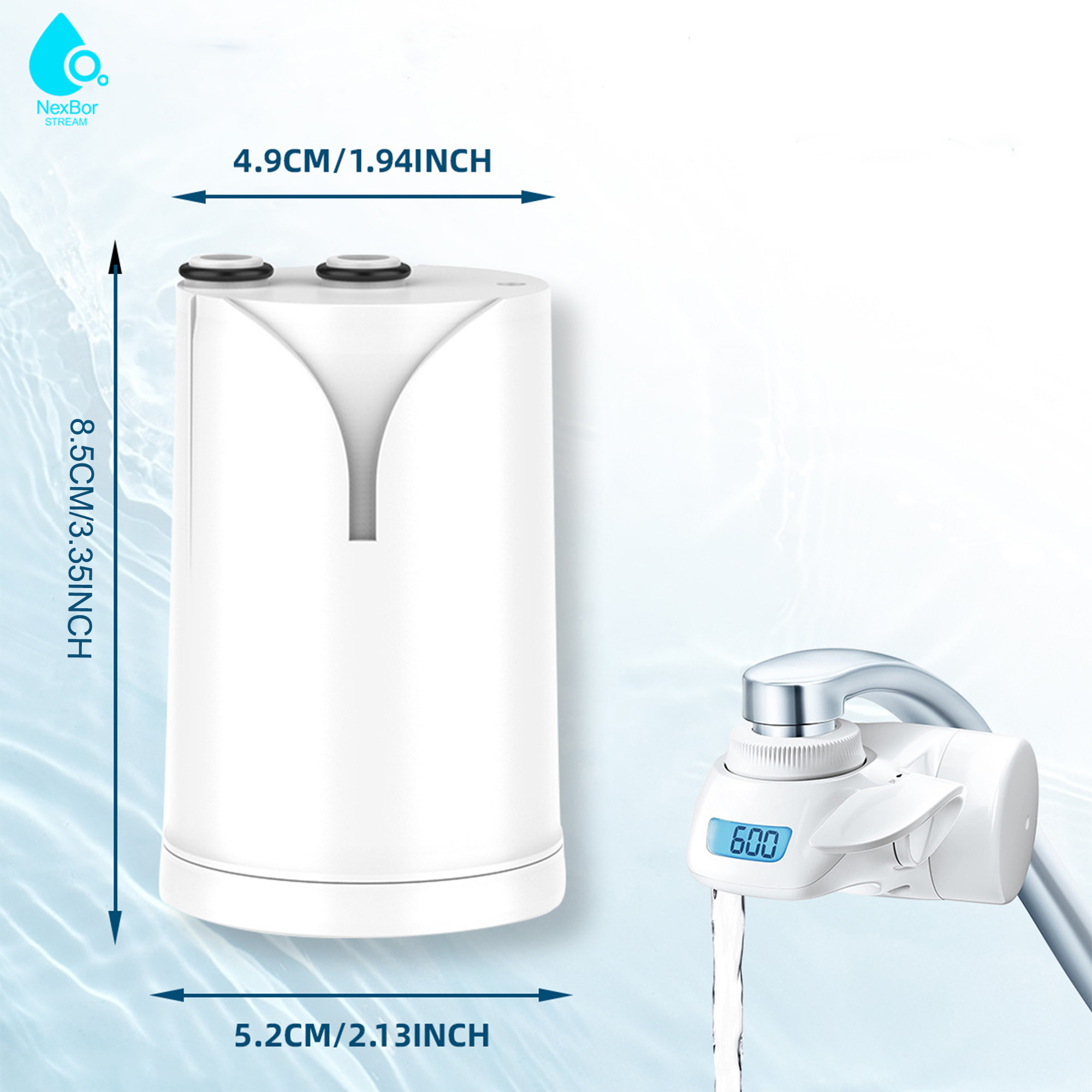 Faucet Water Filter Compatible - Portable Water Filter reseña y precio