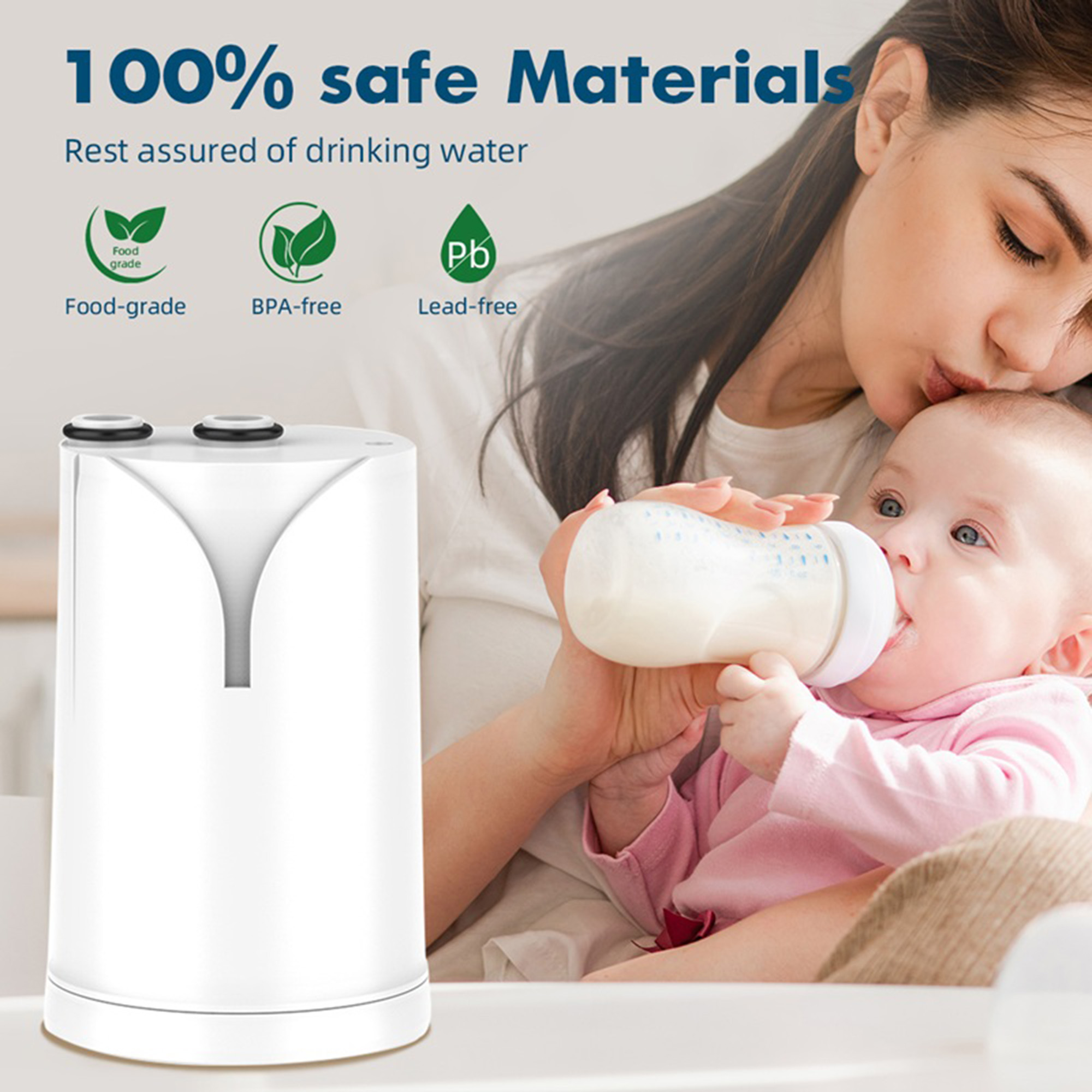Faucet Water Filter Compatible - Portable Water Filter reseña y precio